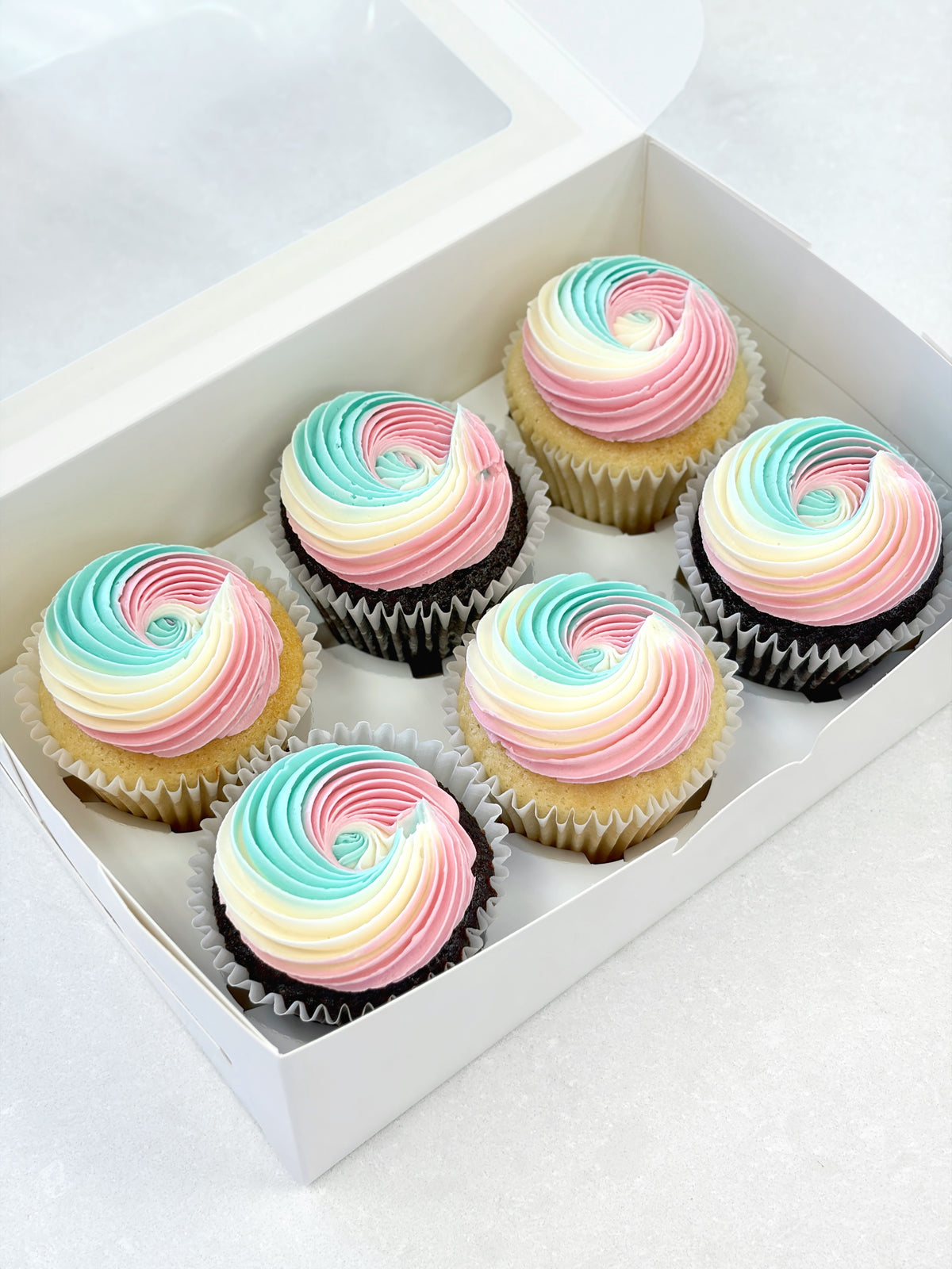 Gender Reveal Cupcakes