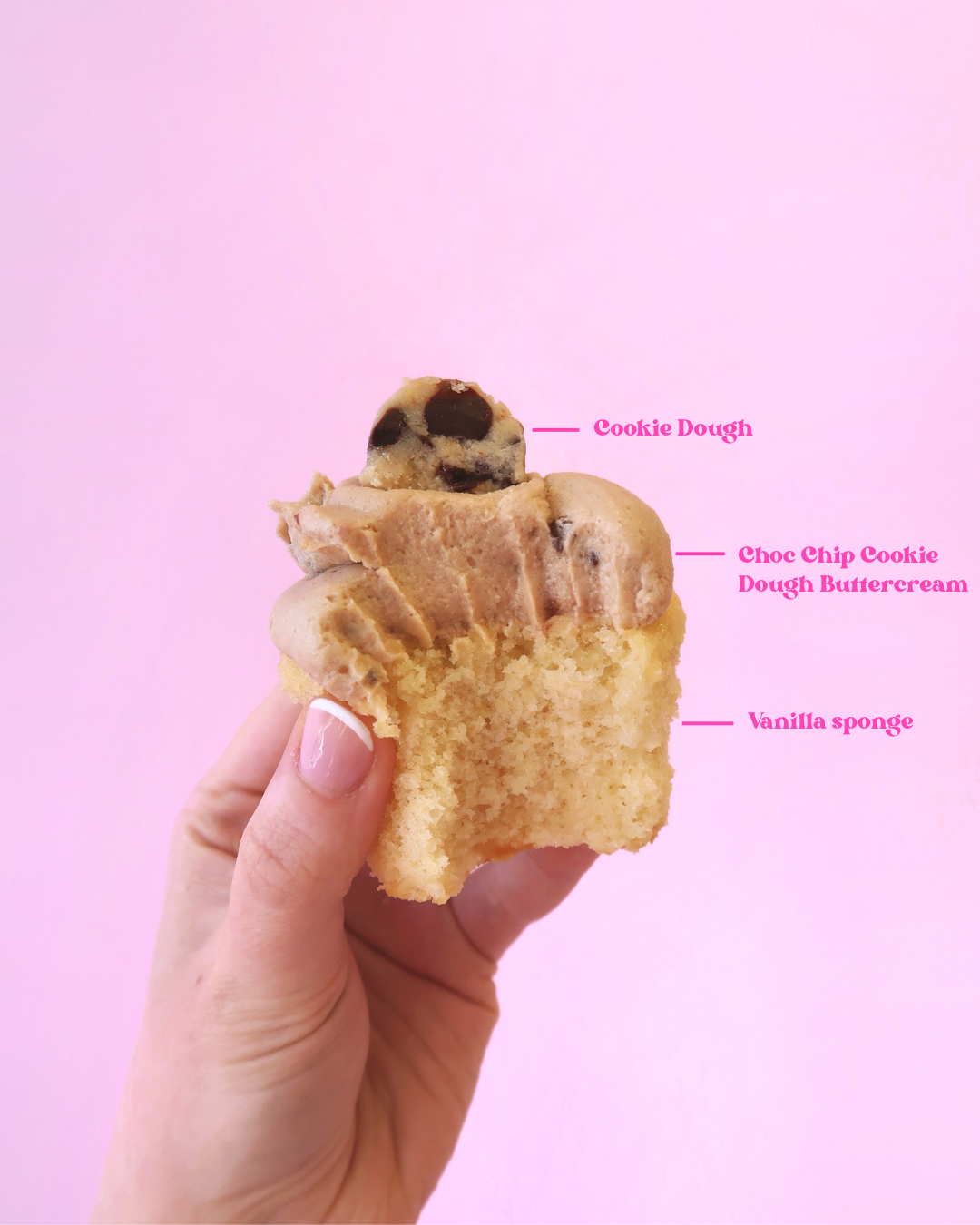 Cookie Dough Cupcakes