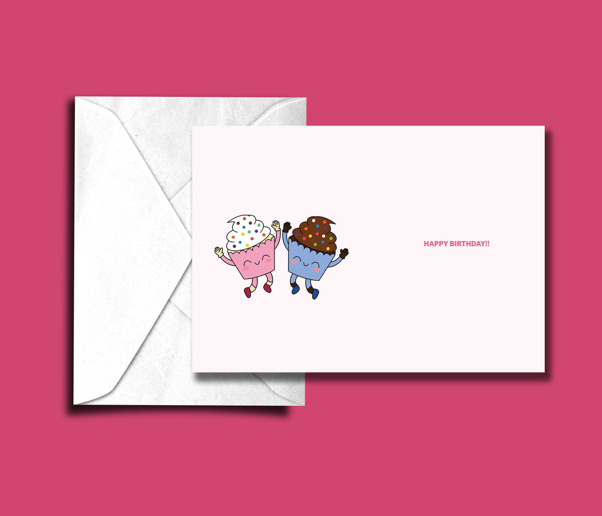 Cupcake Birthday Card
