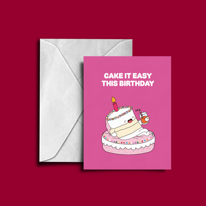 Cake Birthday Card