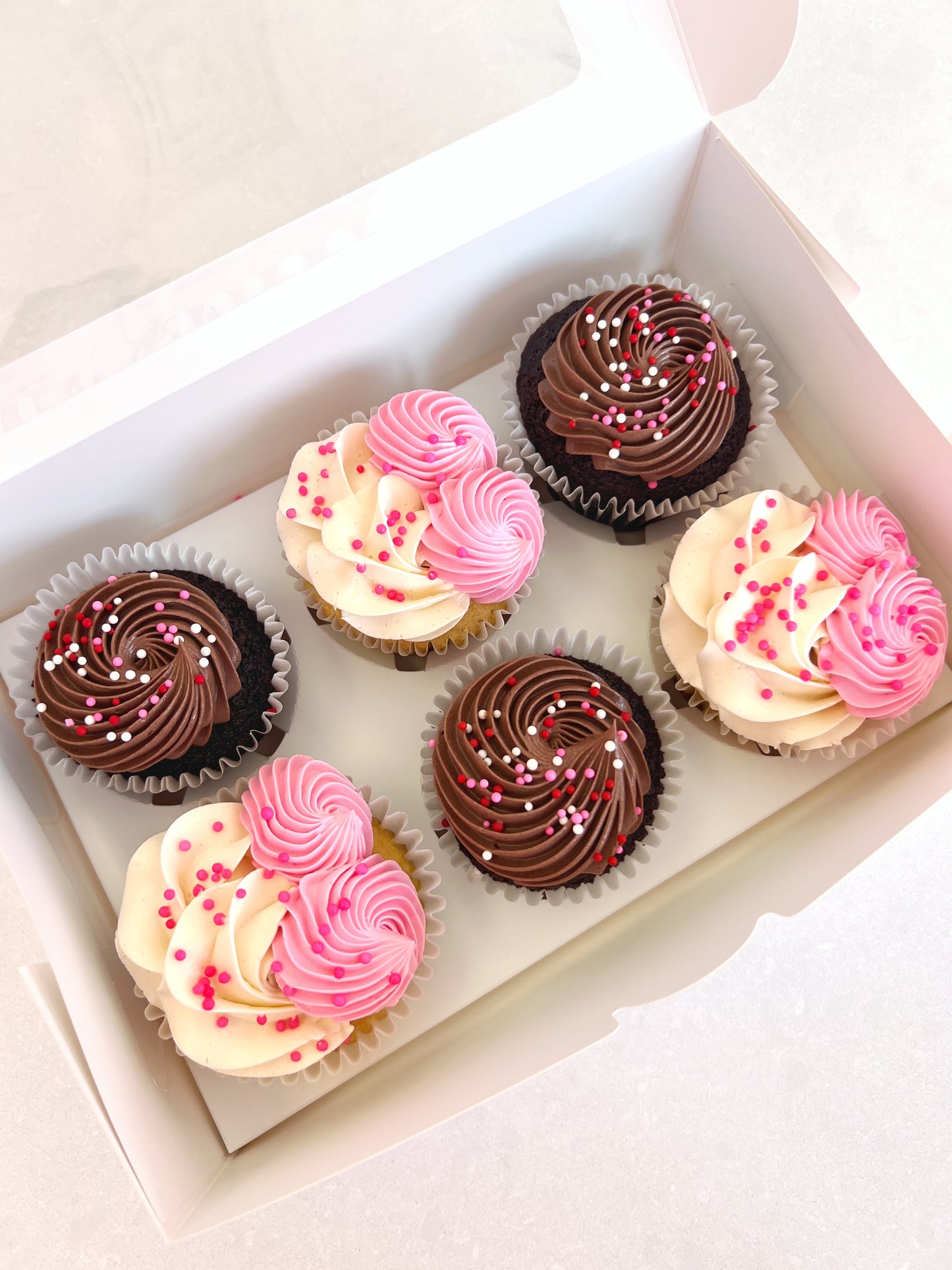 Valentine's Day Cupcake box