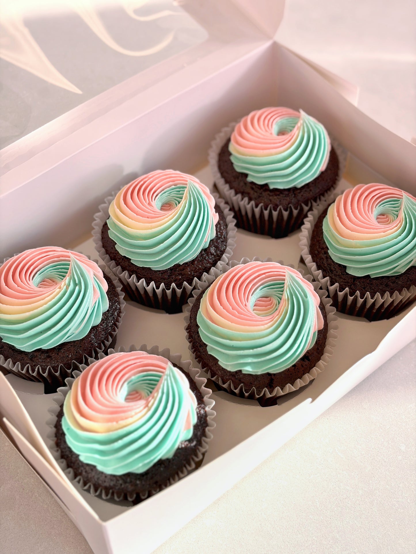 Gender Reveal Cupcakes