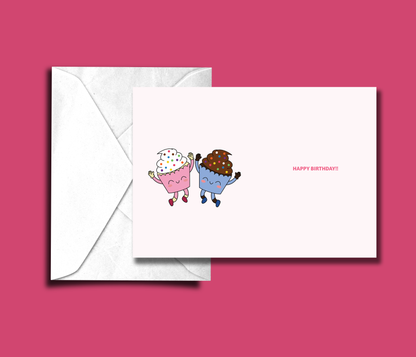 Cupcake Birthday Card